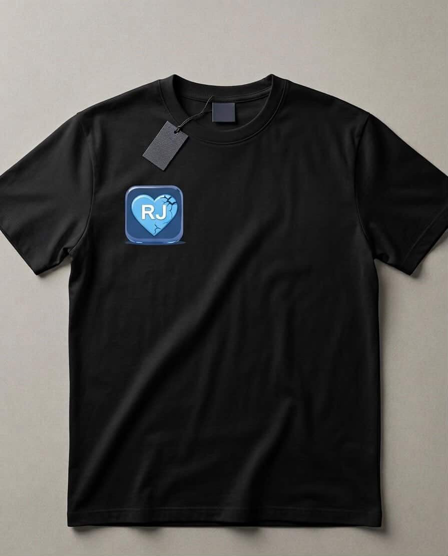 RJ HEART T-SHIRT