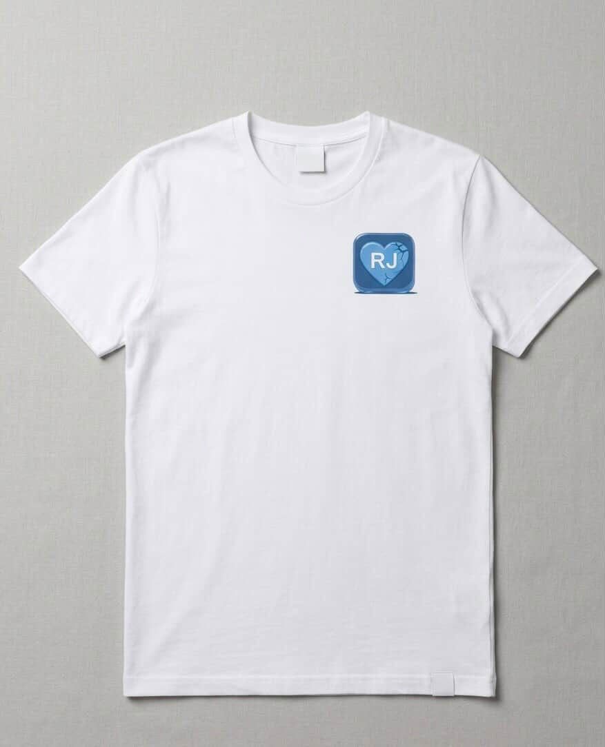RJ HEART T-SHIRT